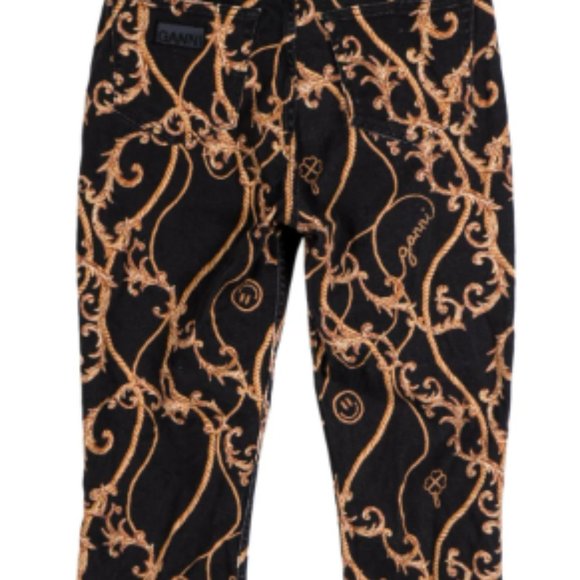 GANNI BETZY CROPPED JEANS - Picture 3 of 3